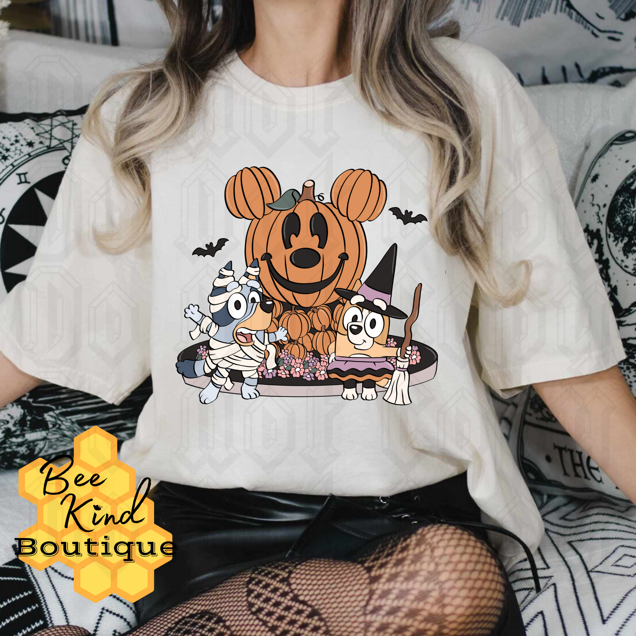 PREORDER Adult “Mouse Pumpkin” Heeler Sister Design