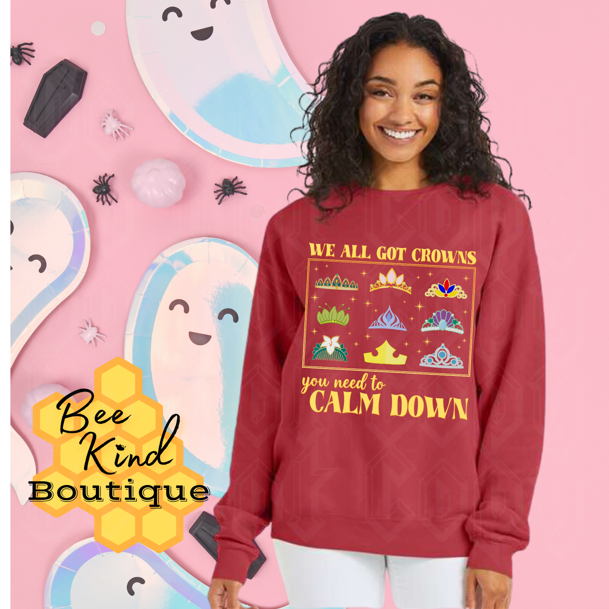 PREORDER Adult “We All Got Crowns” Princess Tiara Design