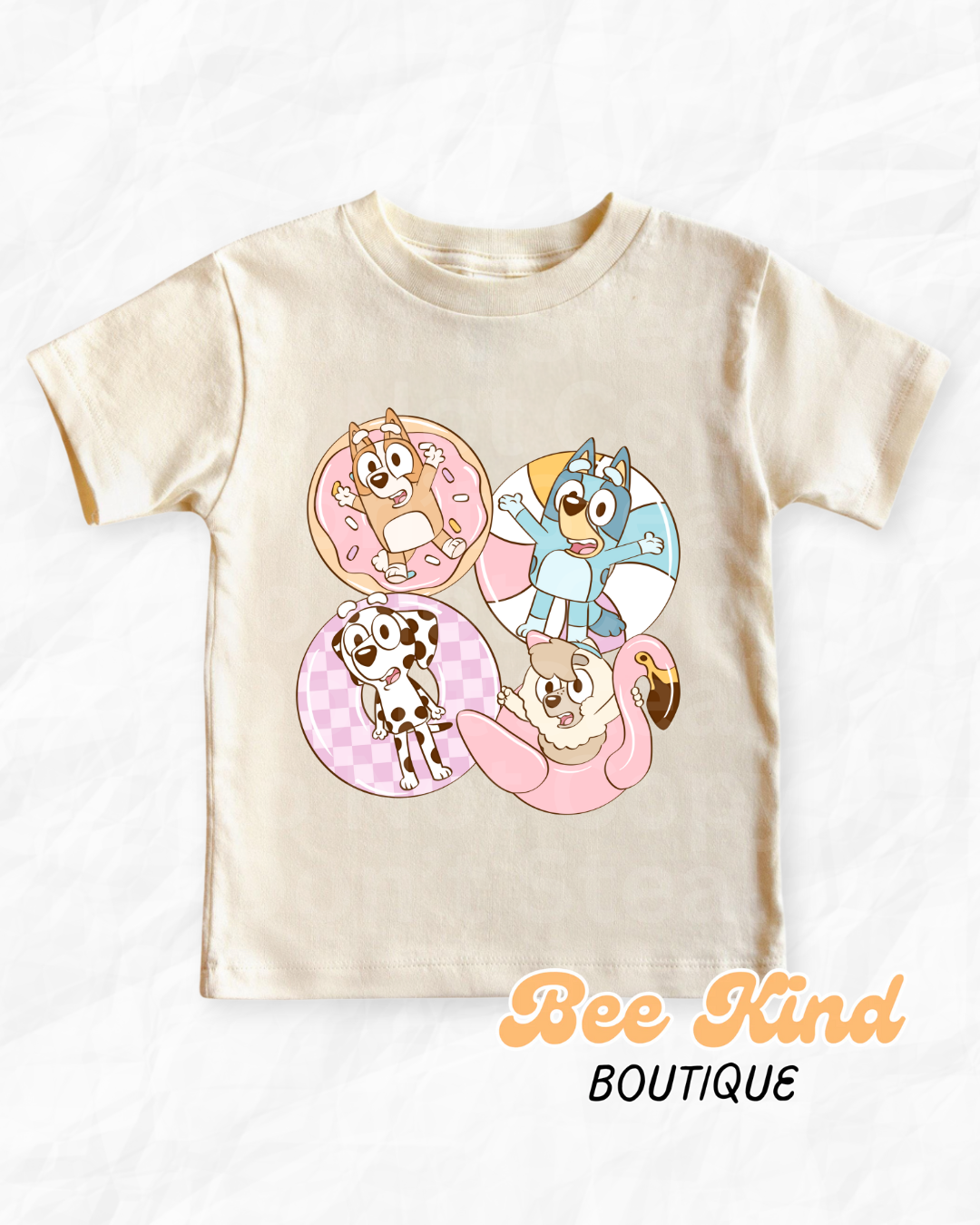 PREORDER Child/Adult "Puppy Friends" Summer Design