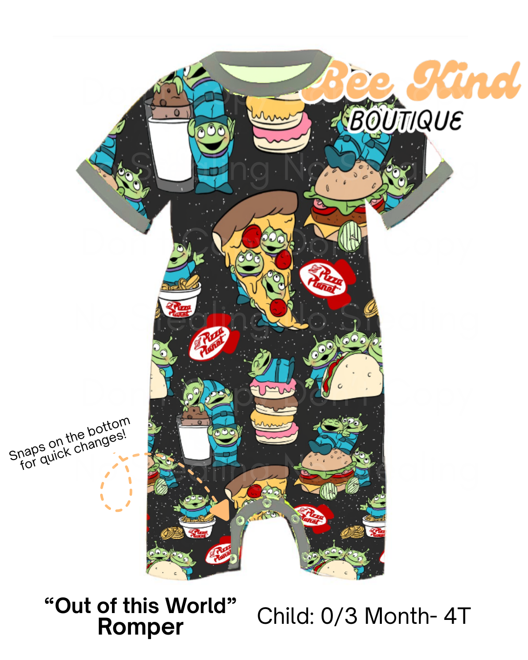 PREORDER “Out of this World” Romper