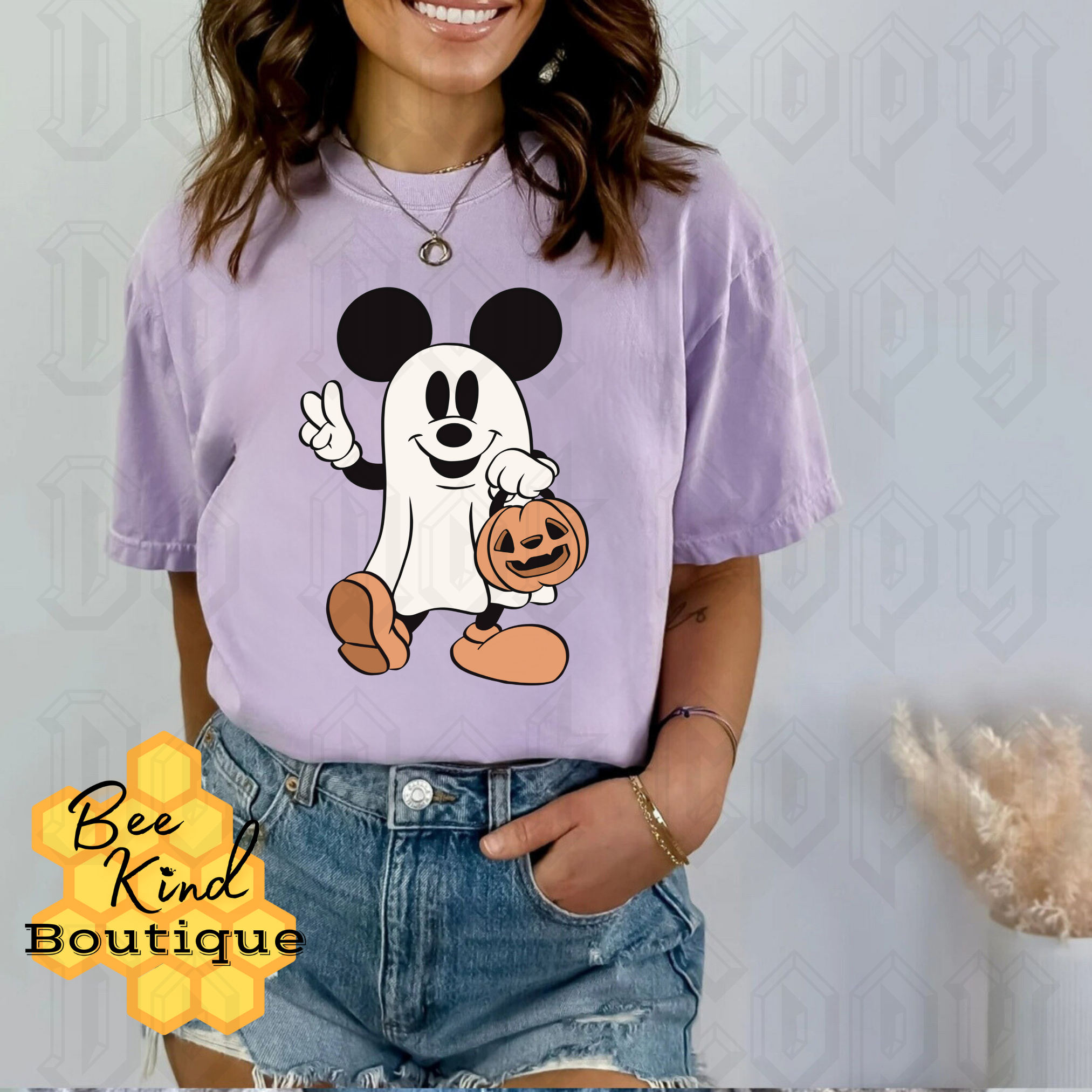 PREORDER Toddler "Ghost Mouse” Halloween Design