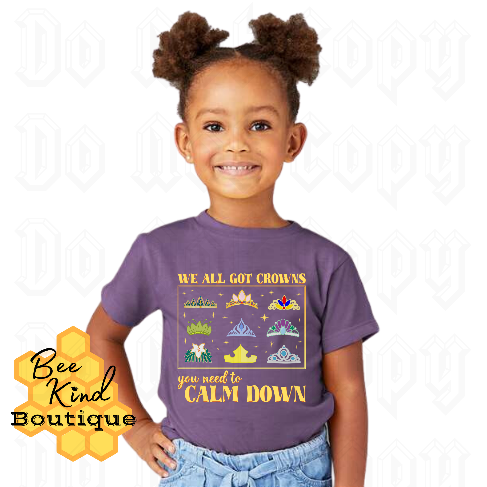 PREORDER Adult “We All Got Crowns” Princess Tiara Design