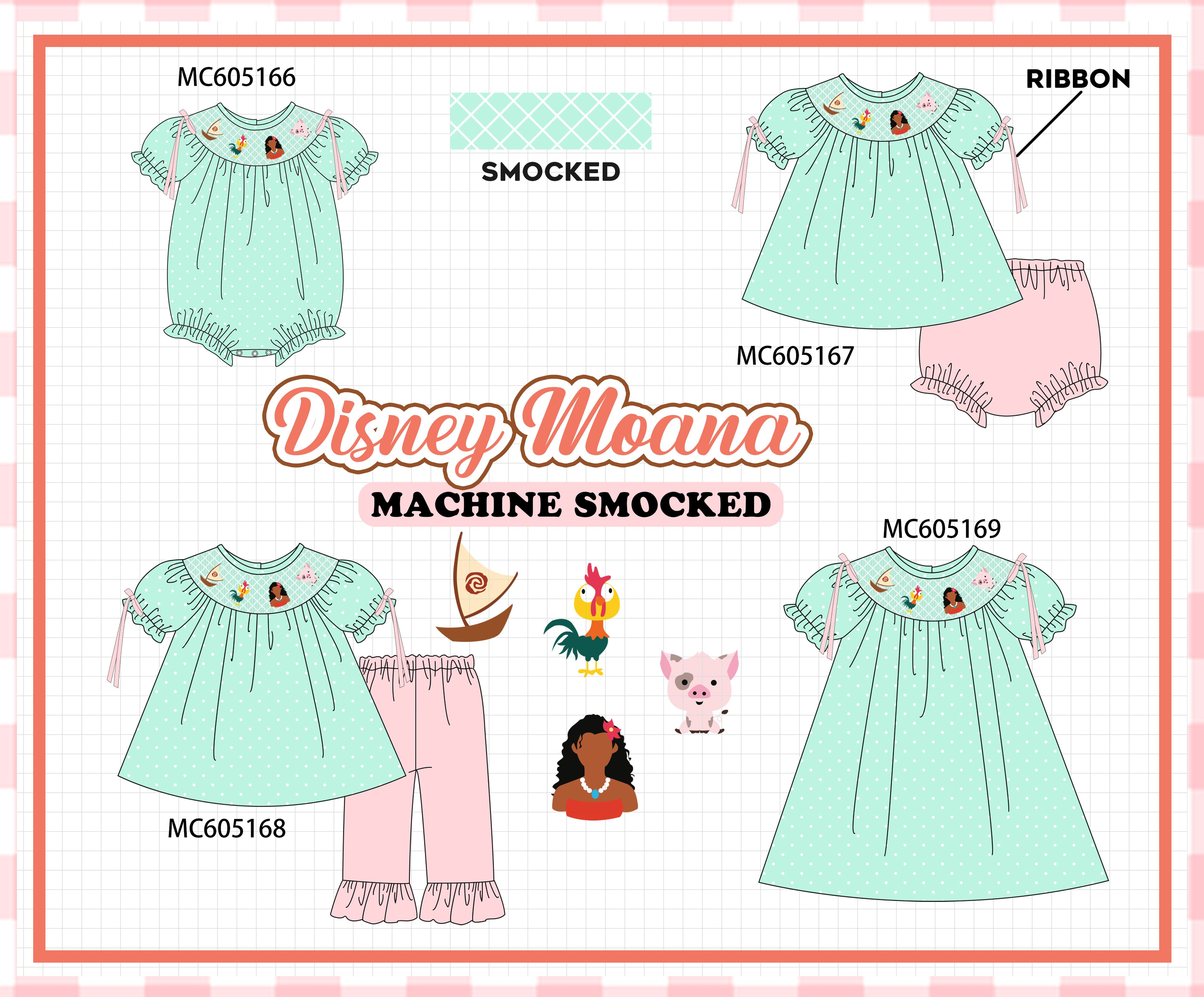 PREORDER Green Character Smocked Collection