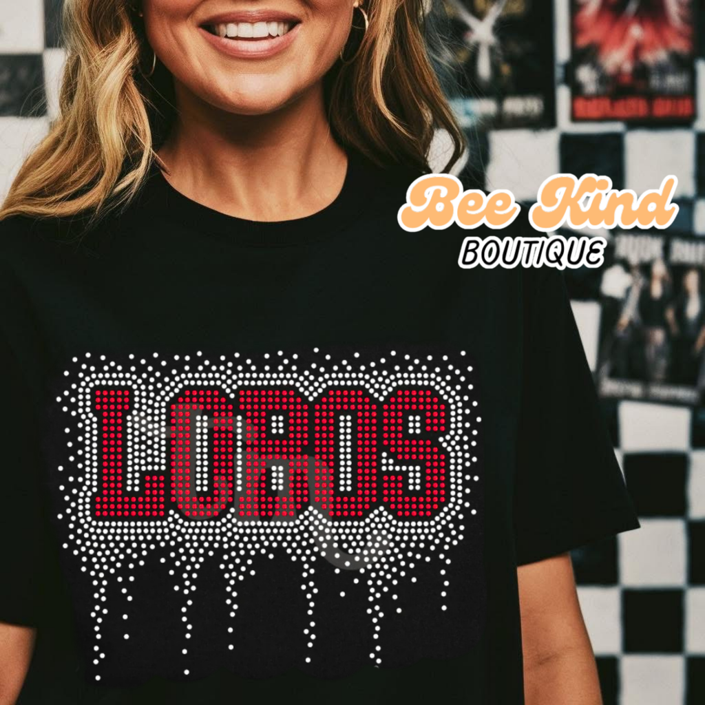 PREORDER Adult “Lobo” Rhinestone Tee