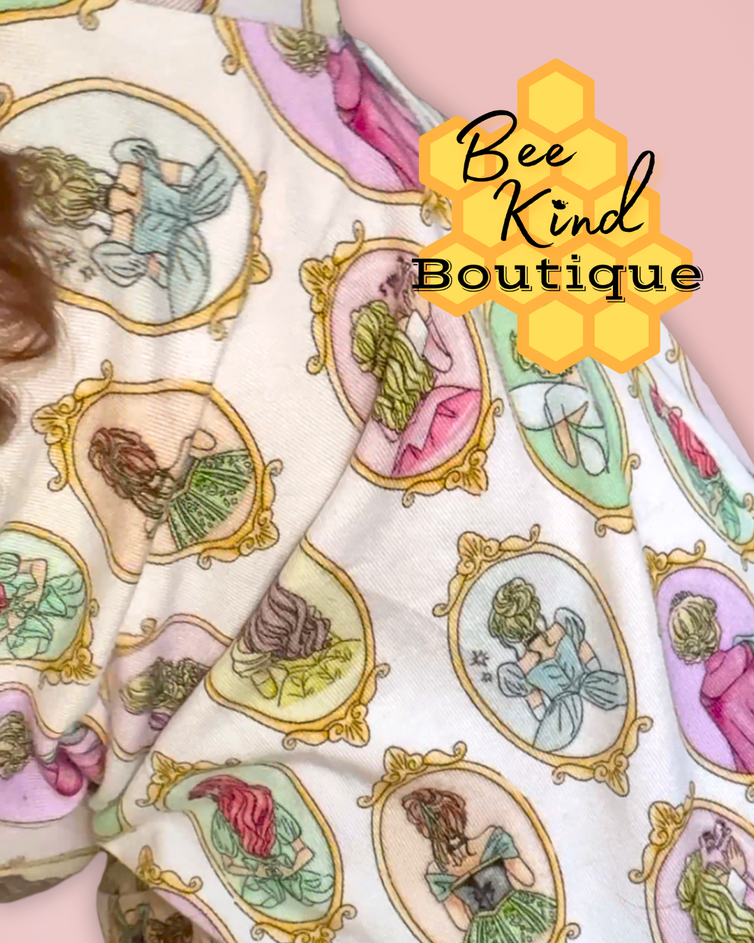 “Fairytale Frames” Bamboo Pajamas