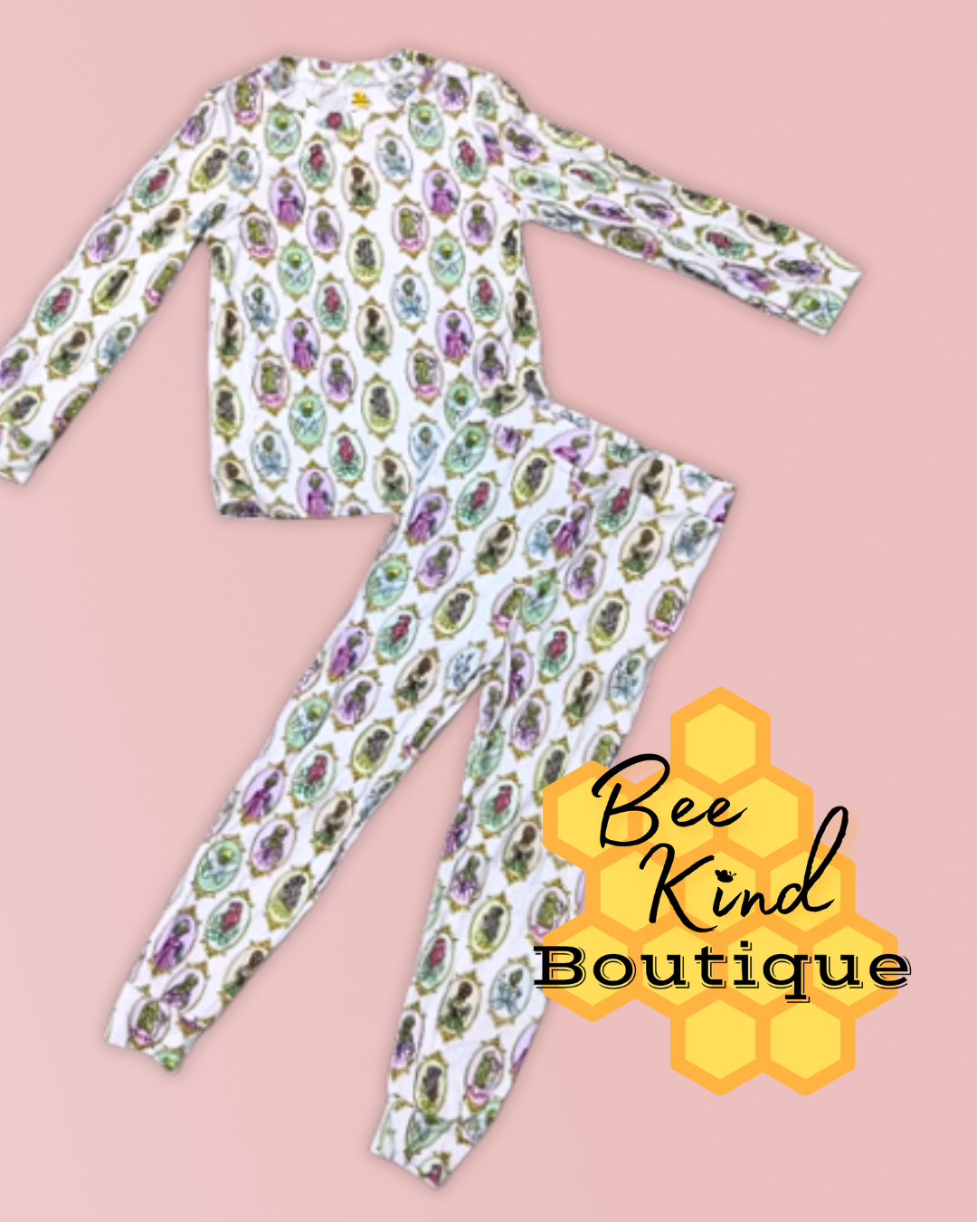 “Fairytale Frames” Bamboo Pajamas