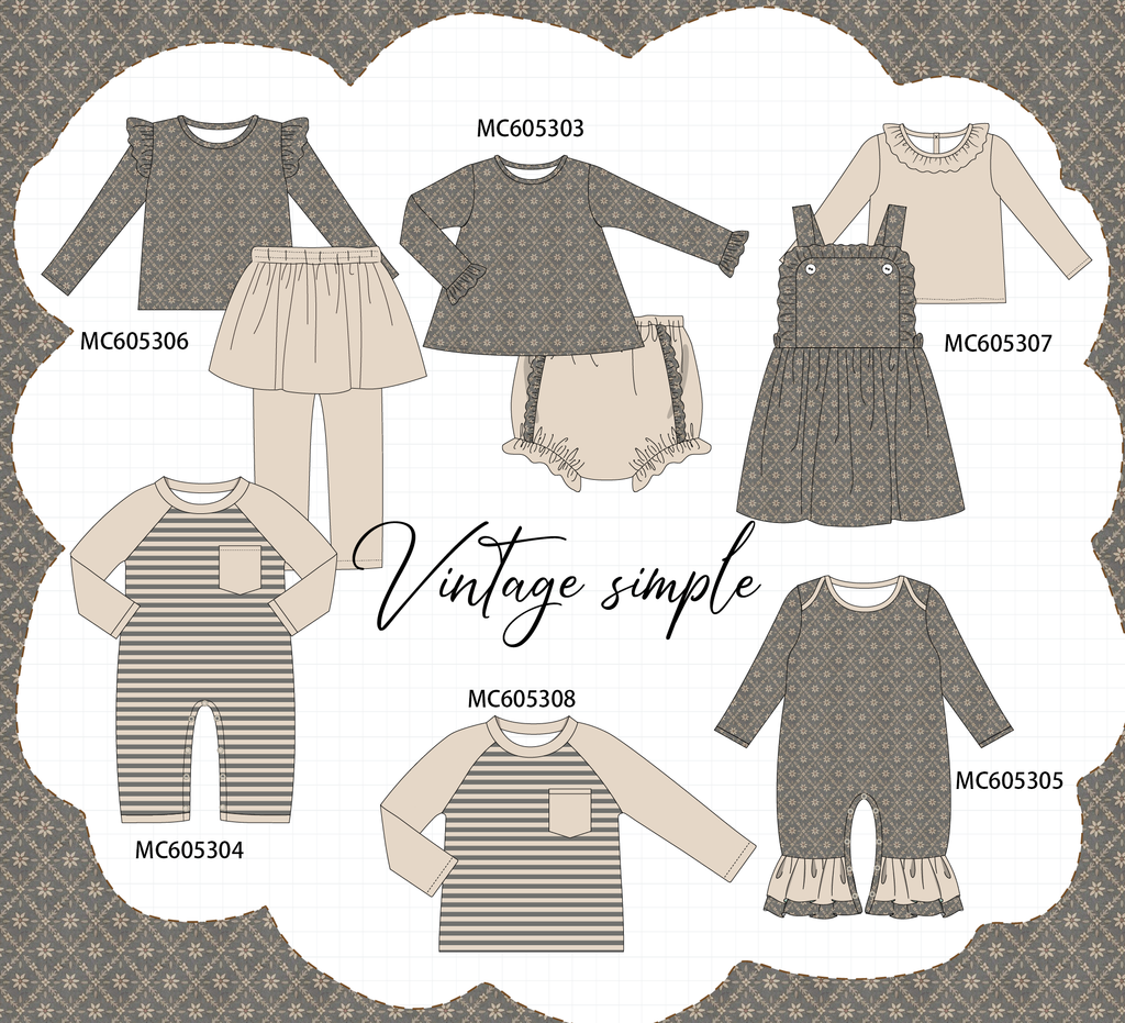 PREORDER Khaki Floral Print Collection