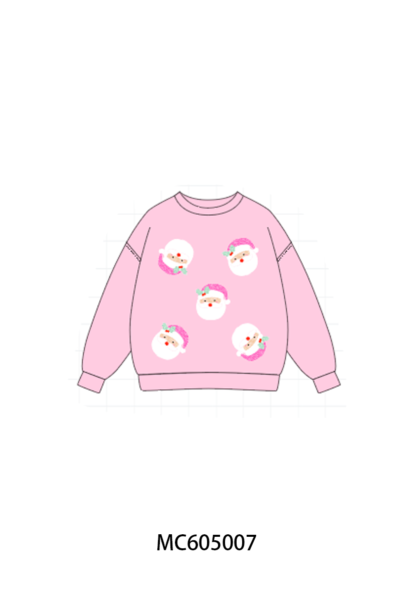 PREORDER Christmas santa claus sequin mom&me collection