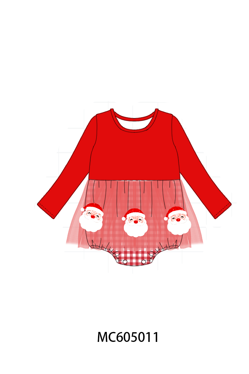 PREORDER Red christmas santa claus sequin collection