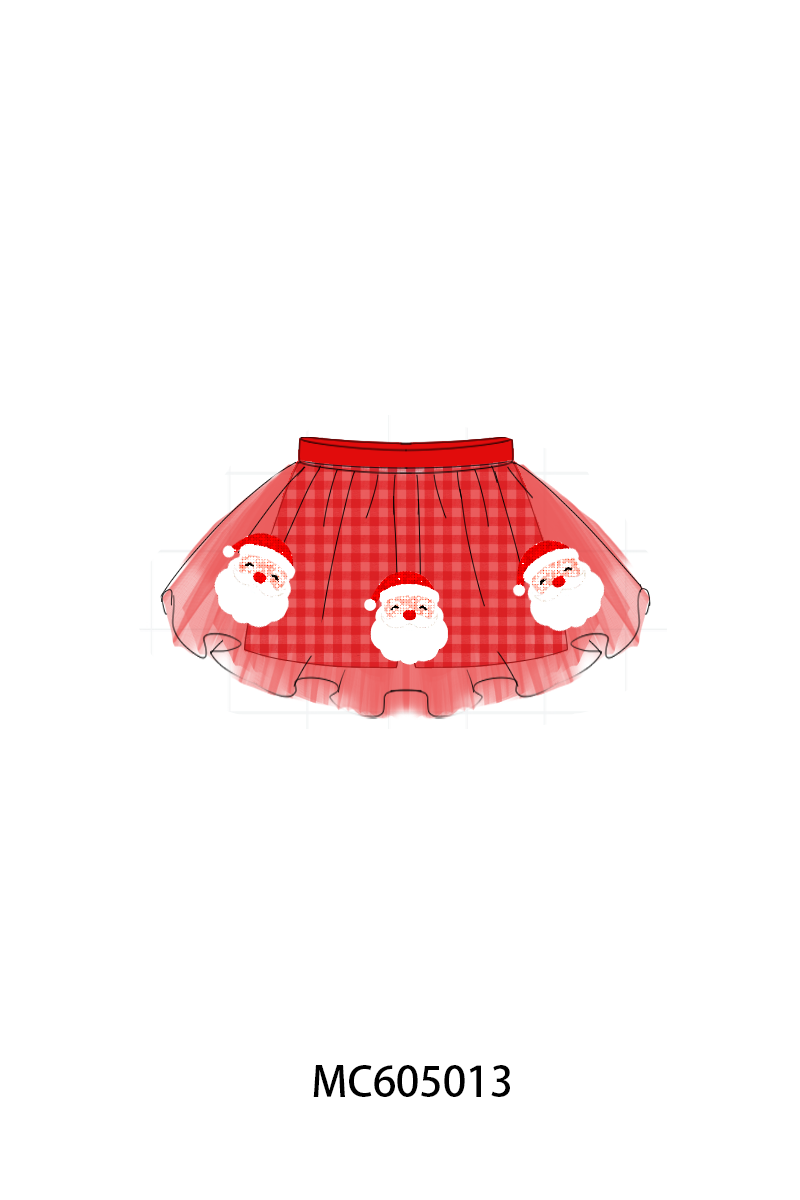 PREORDER Red christmas santa claus sequin collection