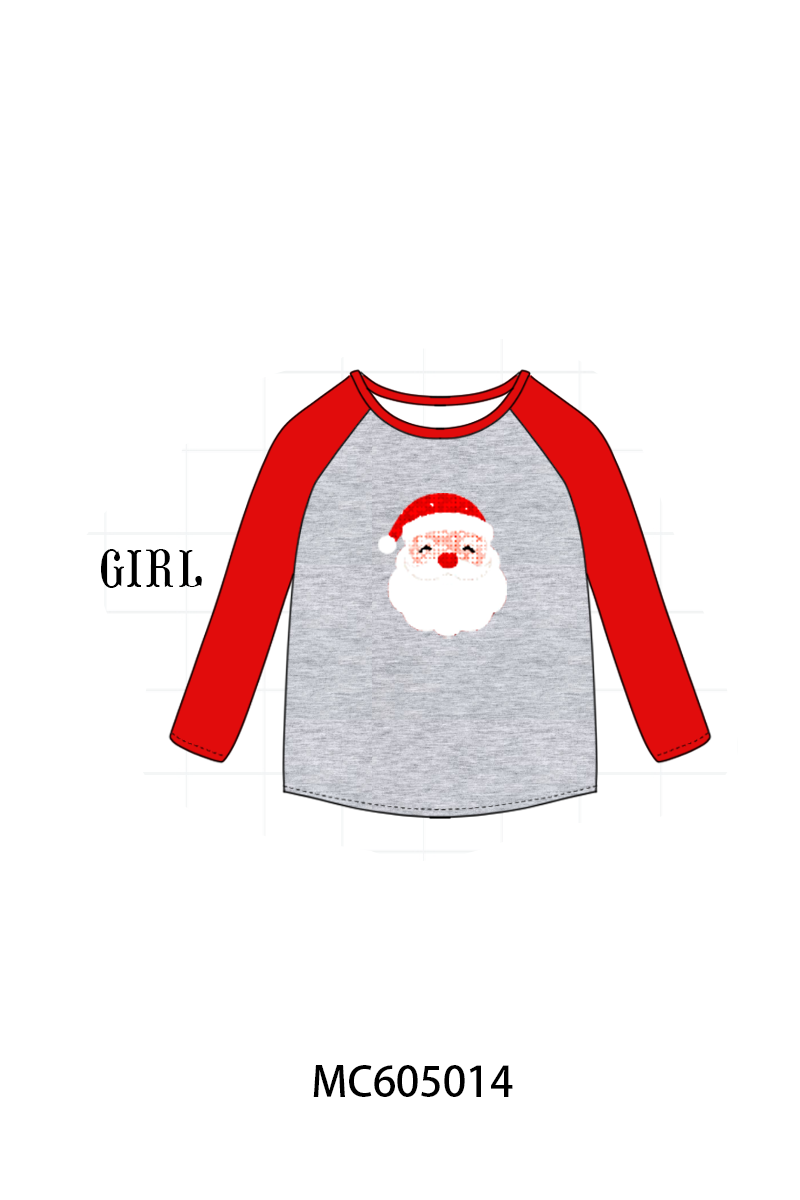 PREORDER Red christmas santa claus sequin collection