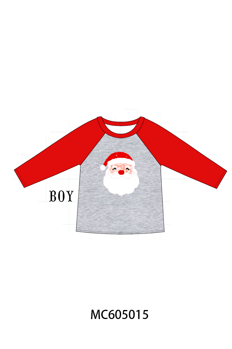 PREORDER Red christmas santa claus sequin collection