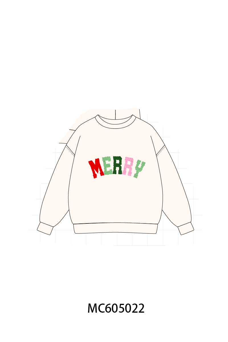 PREORDER Multicolored MERRY french knot mom&me collection 1