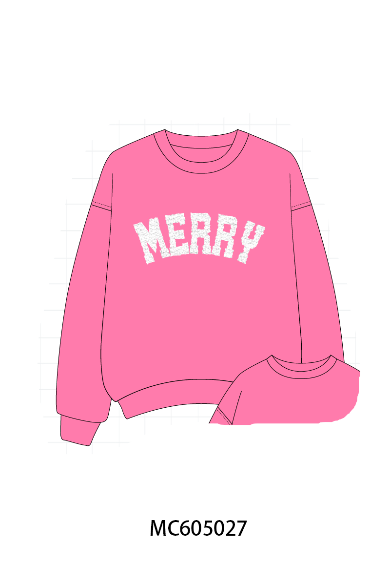 PREORDER Multicolored MERRY french knot mom&me collection 2