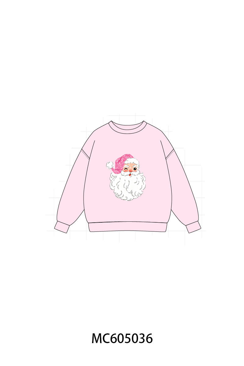 PREORDER Multicolored santa claus sequin mom&me collection 1