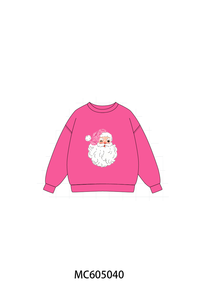 PREORDER Multicolored santa claus sequin mom&me collection 1