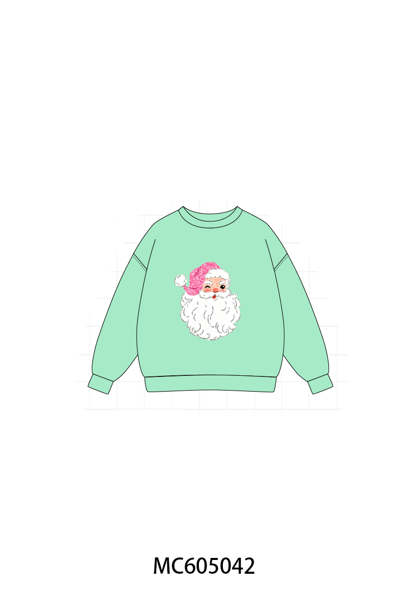 PREORDER Multicolored santa claus sequin mom&me collection 2