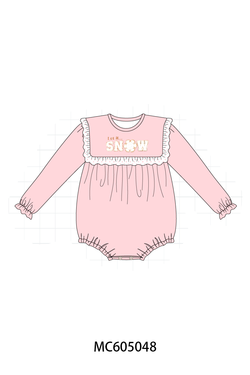PREORDER Pink&blue snow french knot collection