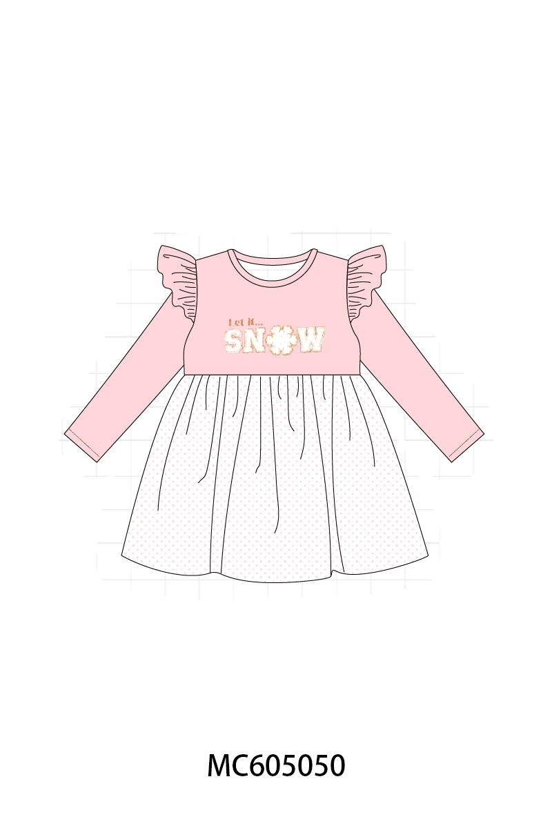 PREORDER Pink&blue snow french knot collection