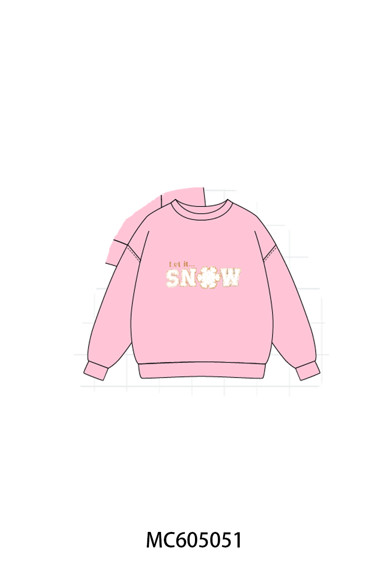 PREORDER Pink&blue snow french knot collection