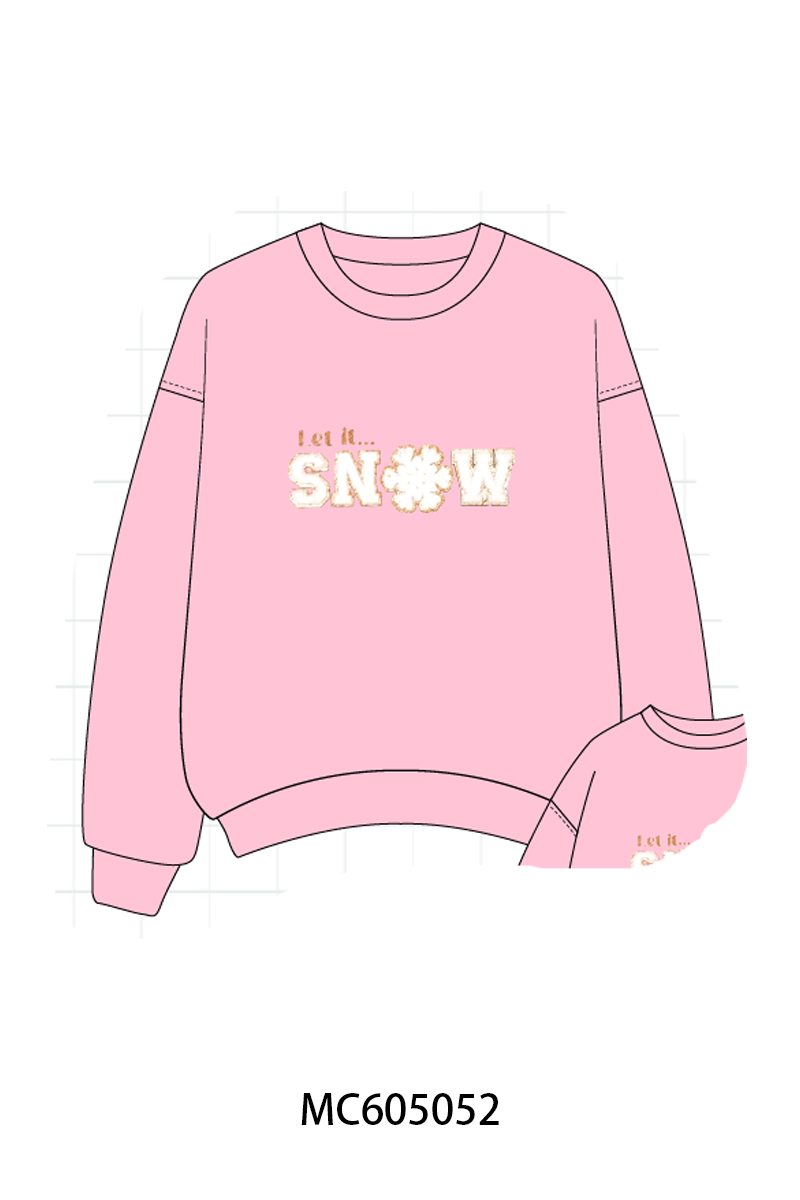 PREORDER Pink&blue snow french knot collection