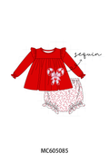 PREORDER Red christmas candy sequin collection