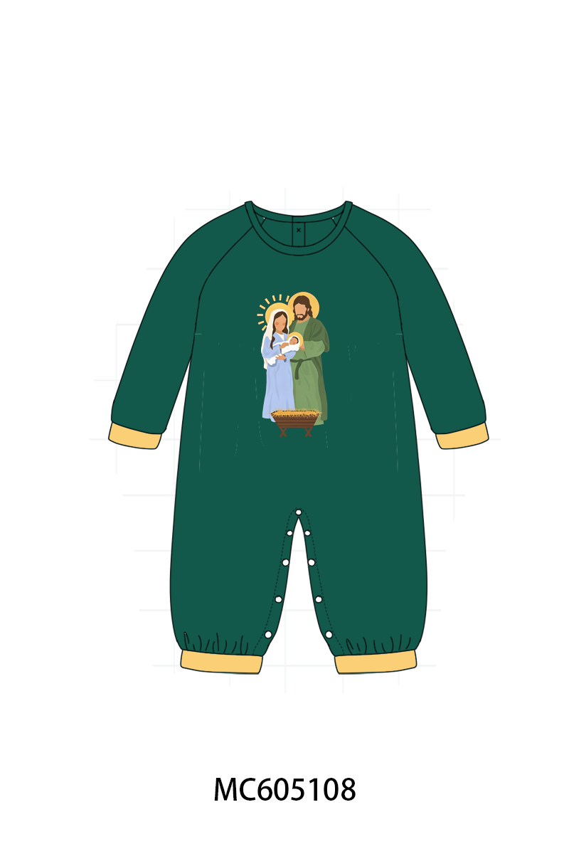 PREORDER Forest nativity embroidery collection