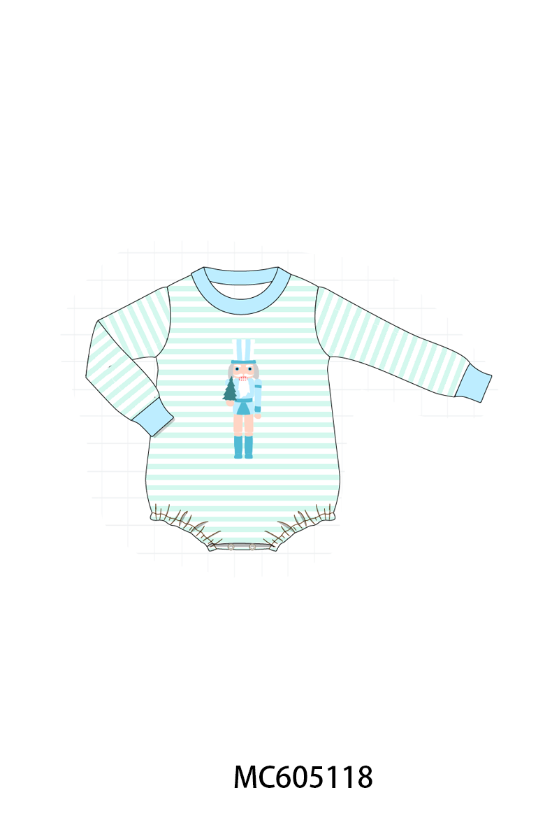 PREORDER Pink christmas nutcracker smocked collection