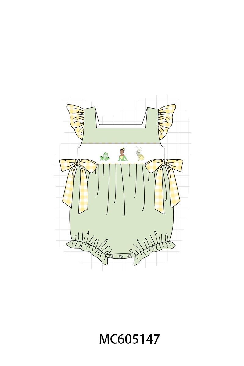PREORDER Green Princess and the Frog Embroidery Collection