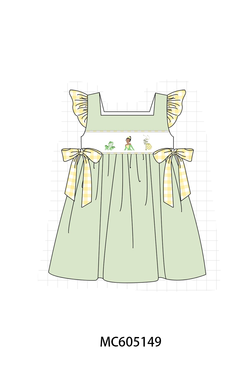 PREORDER Green Princess and the Frog Embroidery Collection
