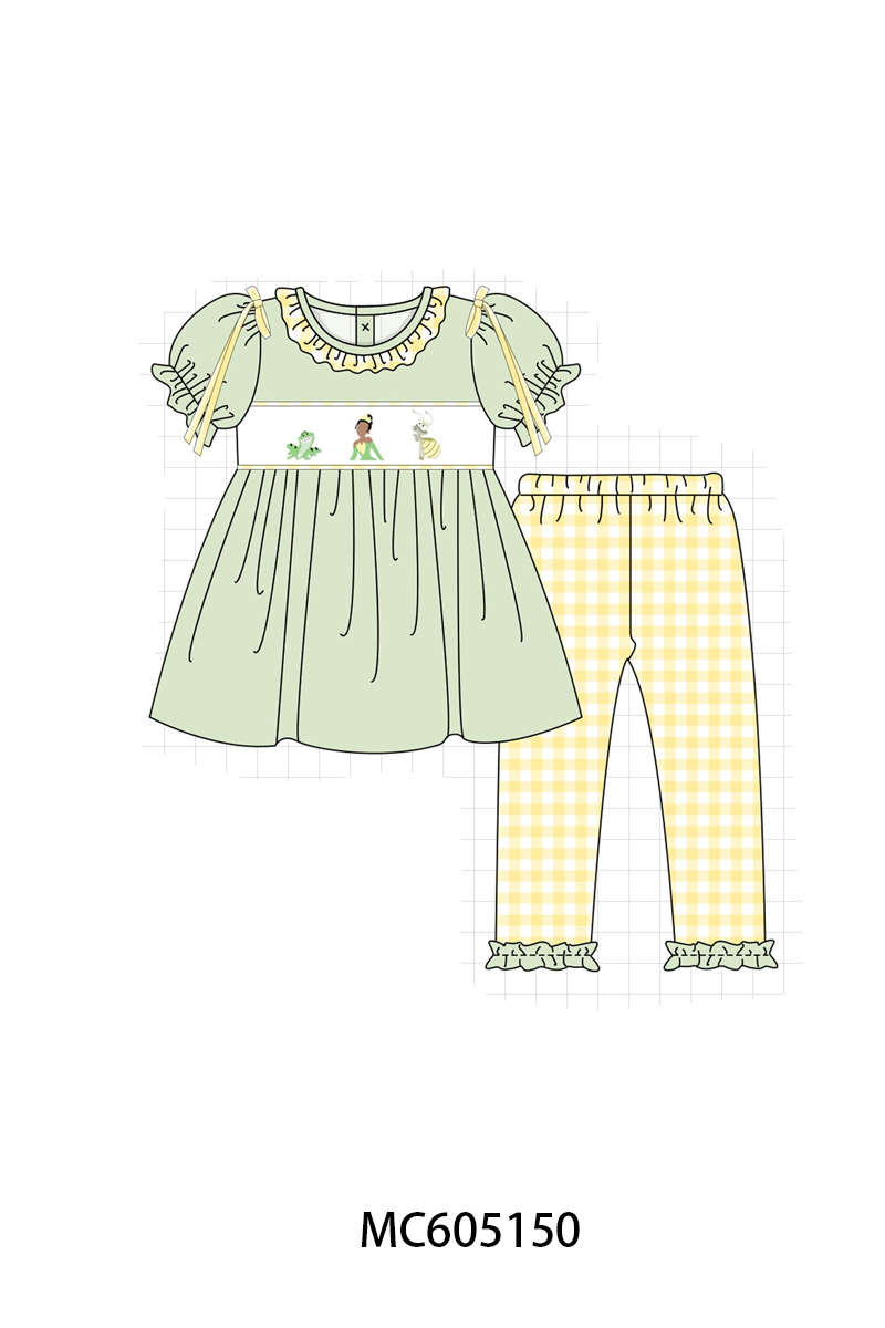 PREORDER Green Princess and the Frog Embroidery Collection