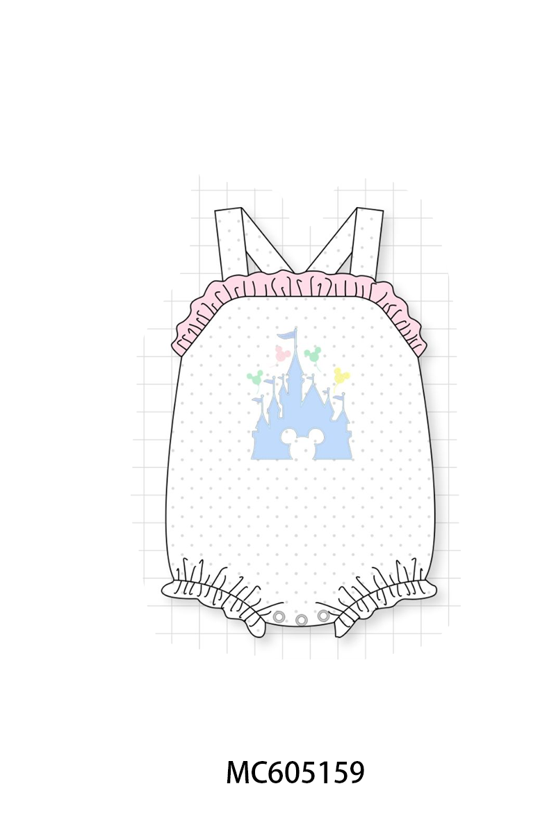 PREORDER Pink & Blue Castle Applique Collection