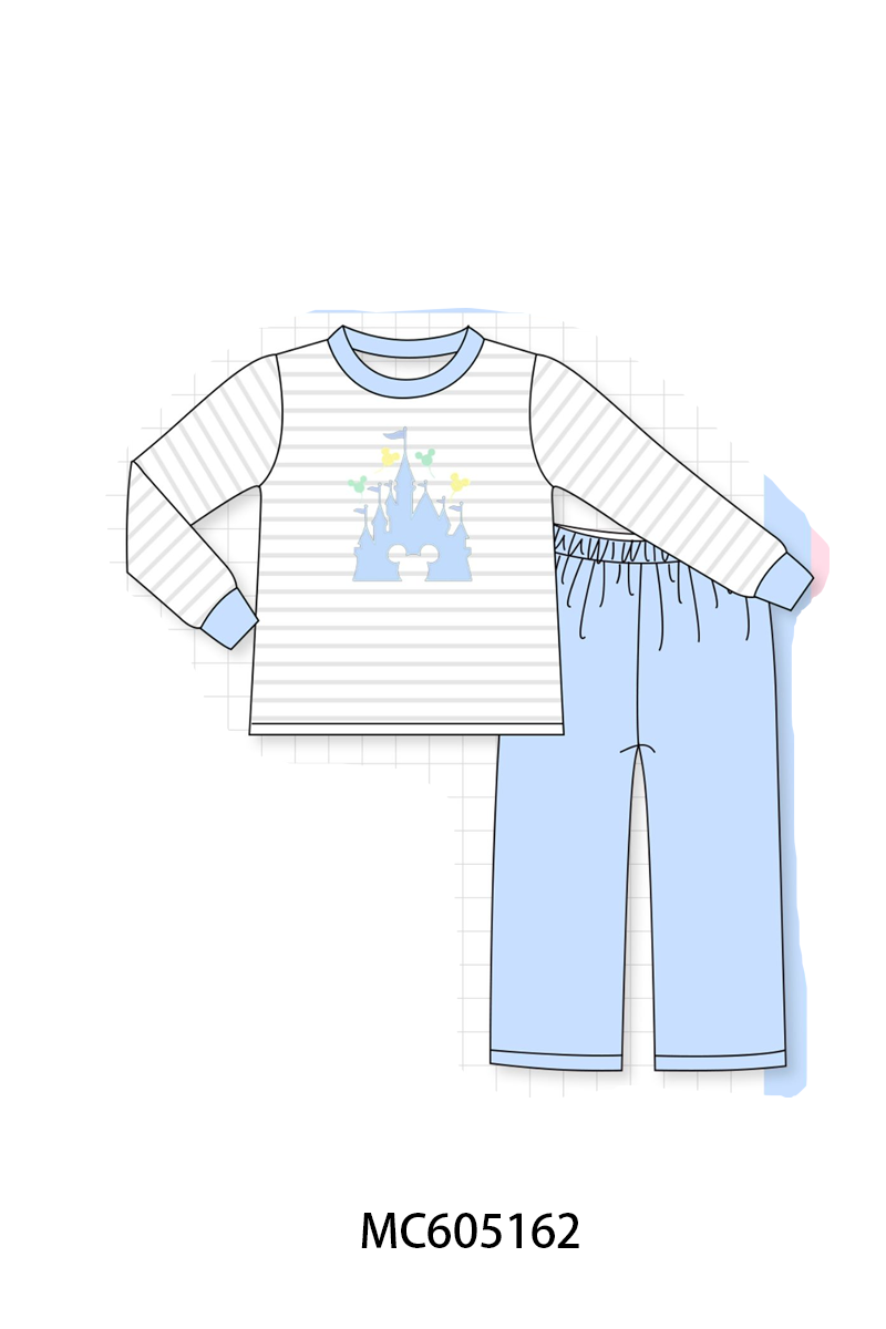 PREORDER Pink & Blue Castle Applique Collection