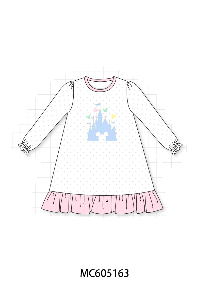 PREORDER Pink & Blue Castle Applique Collection