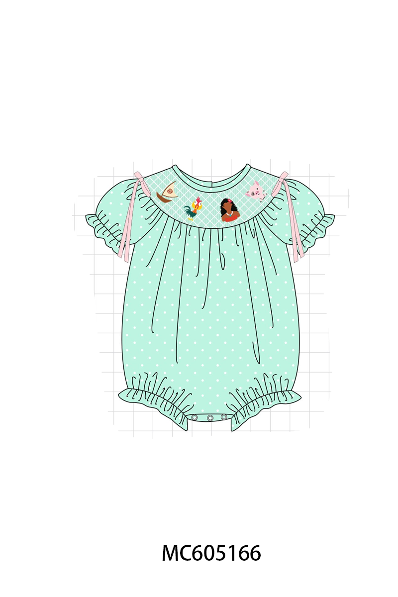 PREORDER Green Character Smocked Collection