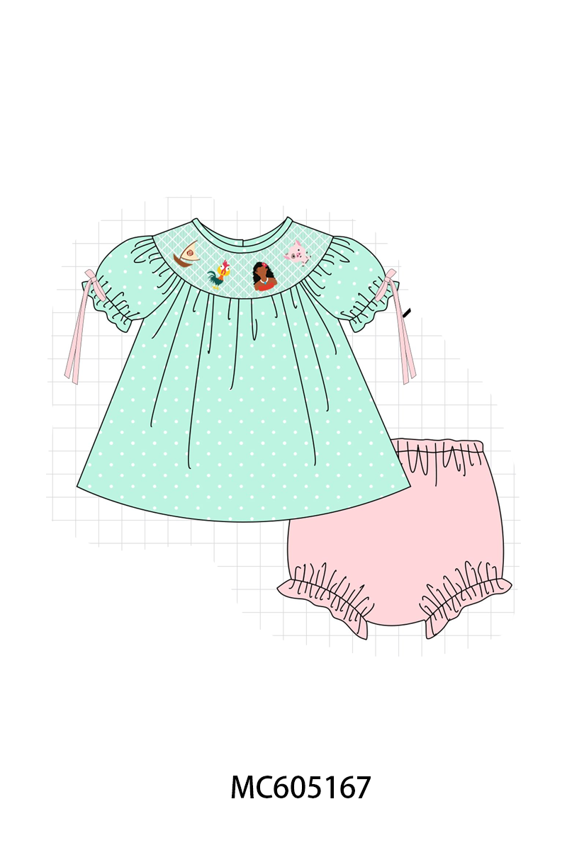 PREORDER Green Character Smocked Collection