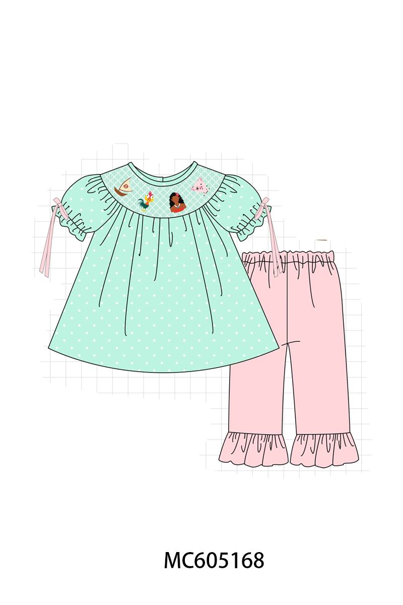 PREORDER Green Character Smocked Collection