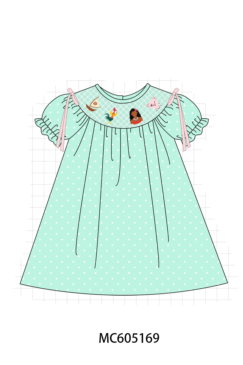 PREORDER Green Character Smocked Collection