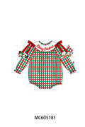 PREORDER Red Christmas Embroidery Plaid Collection