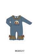 PREORDER Blue Nativity Embroidery Plaid Collection