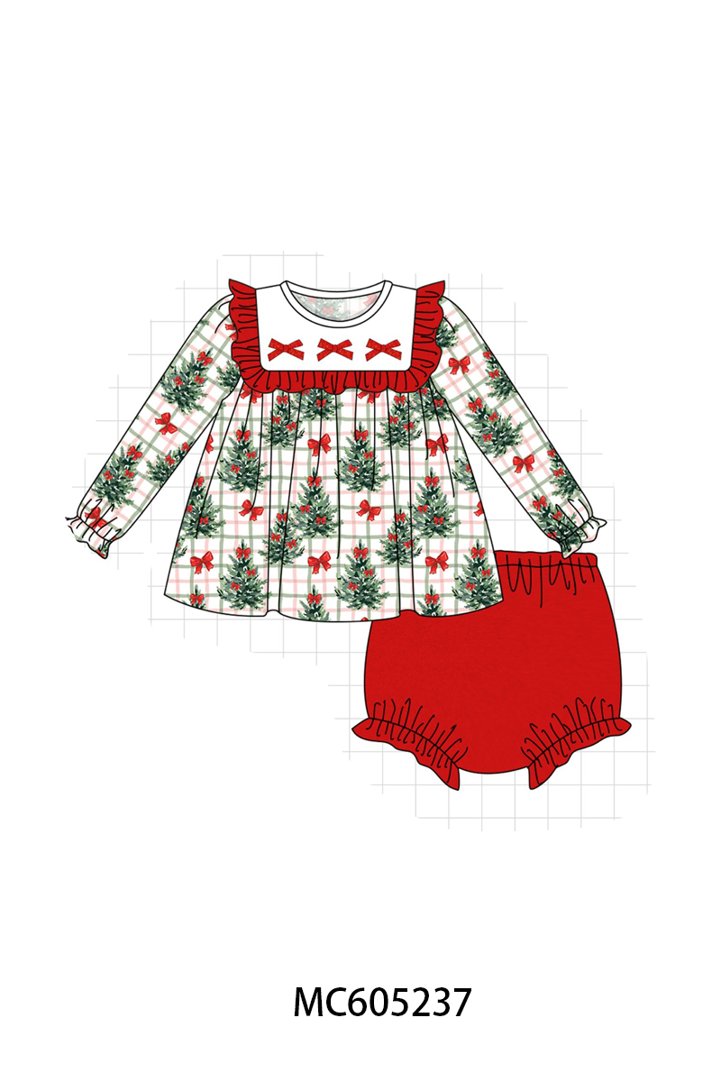PREORDER Red Christmas Mink Velvet Plaid Collection