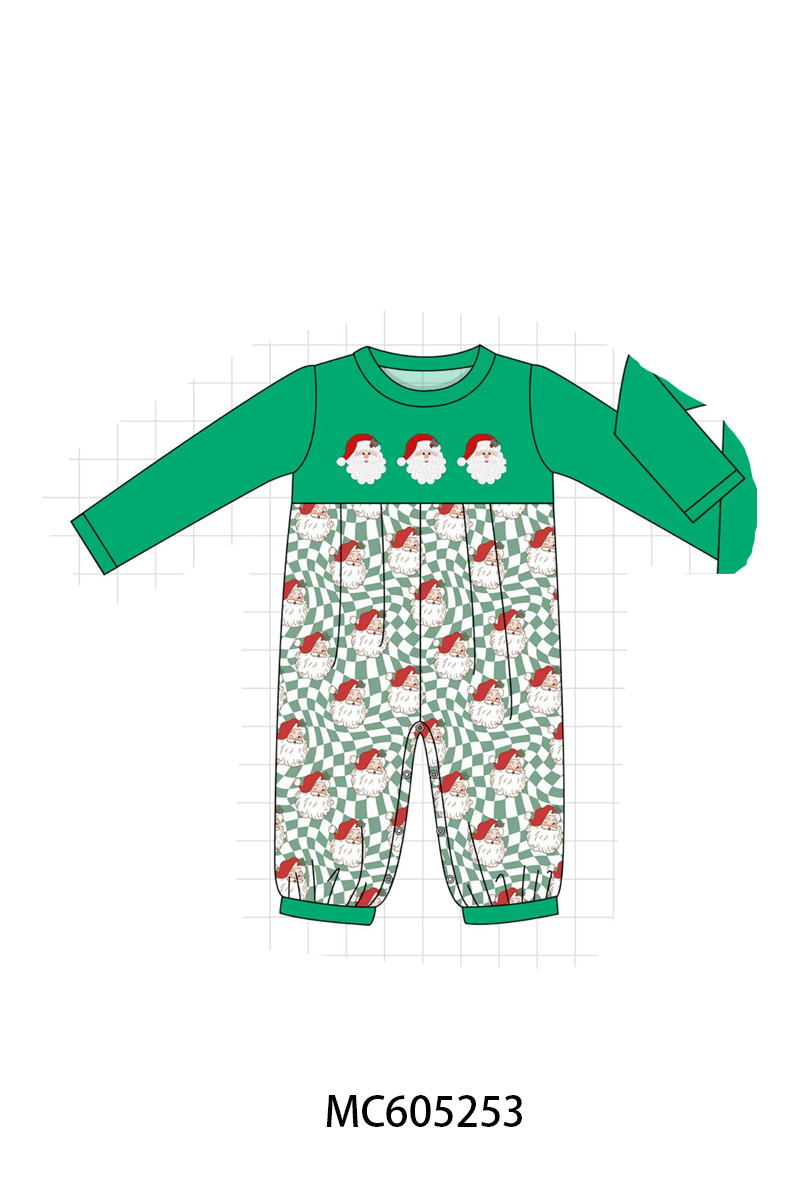 PREORDER Pink Christmas Santa Claus French Knot Collection