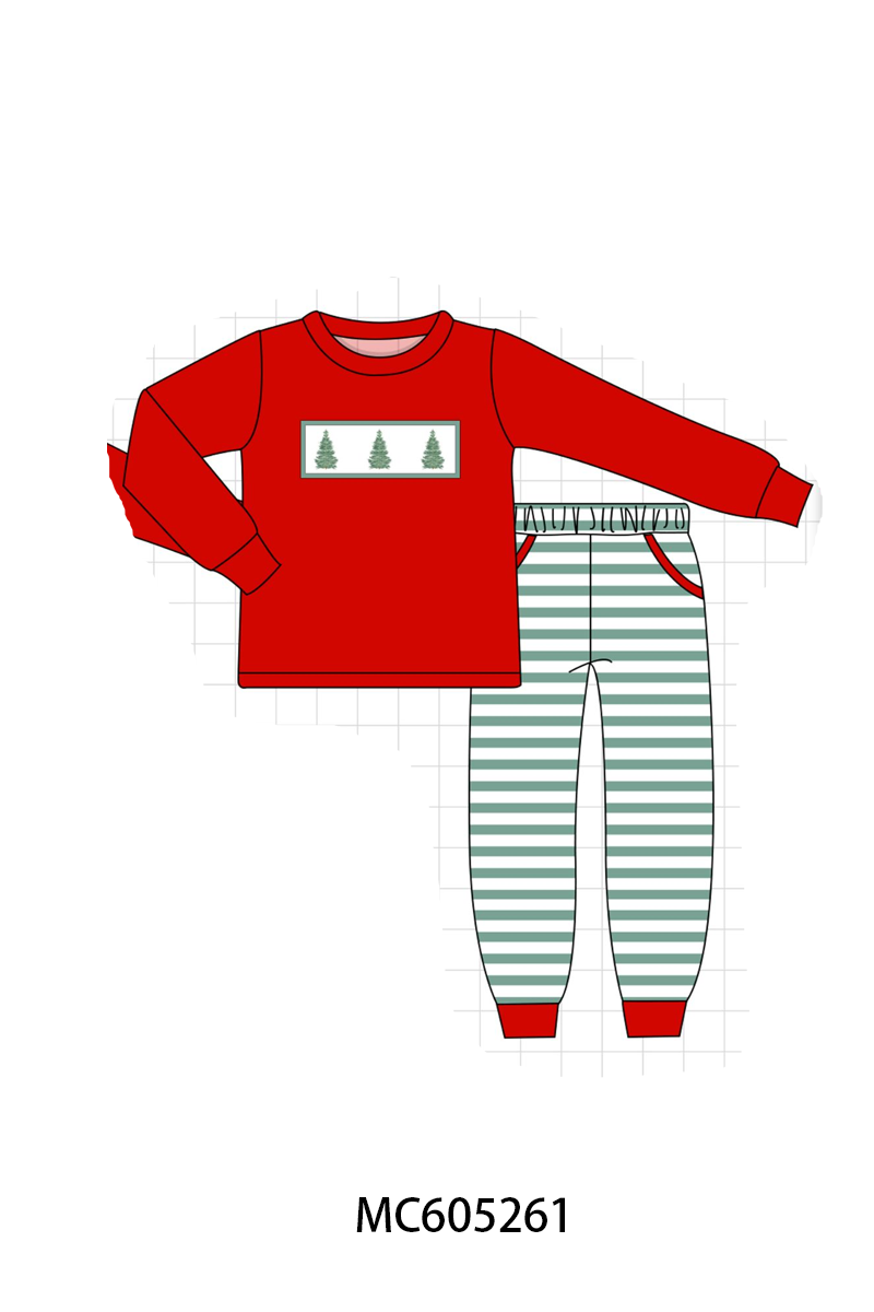 PREORDER Pink Christmas Tree Embroidery Collection