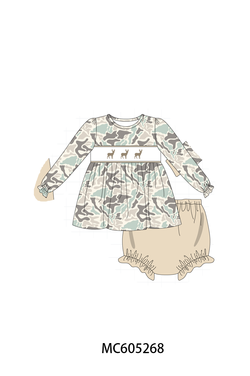 PREORDER Camouflage Hunting Deer Embroidery Collection