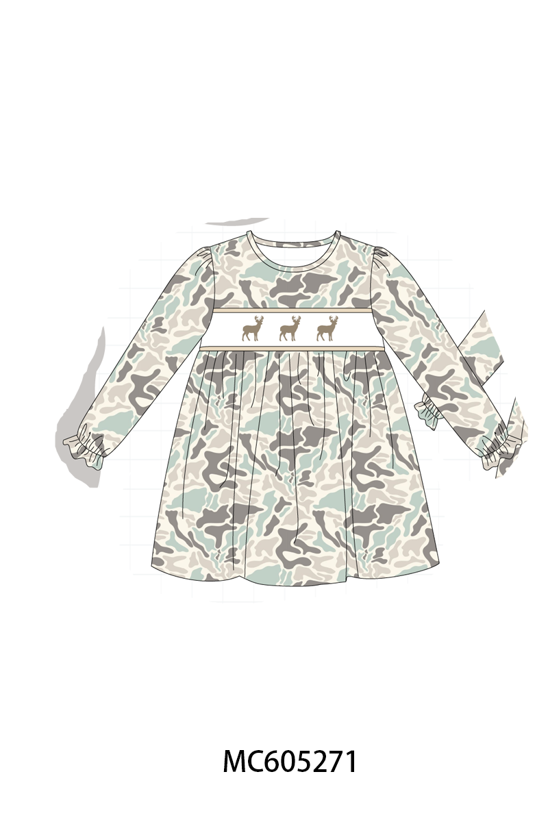 PREORDER Camouflage Hunting Deer Embroidery Collection
