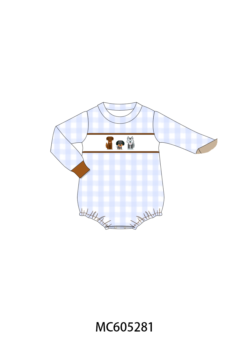 PREORDER Puppy Embroidery Floral Collection