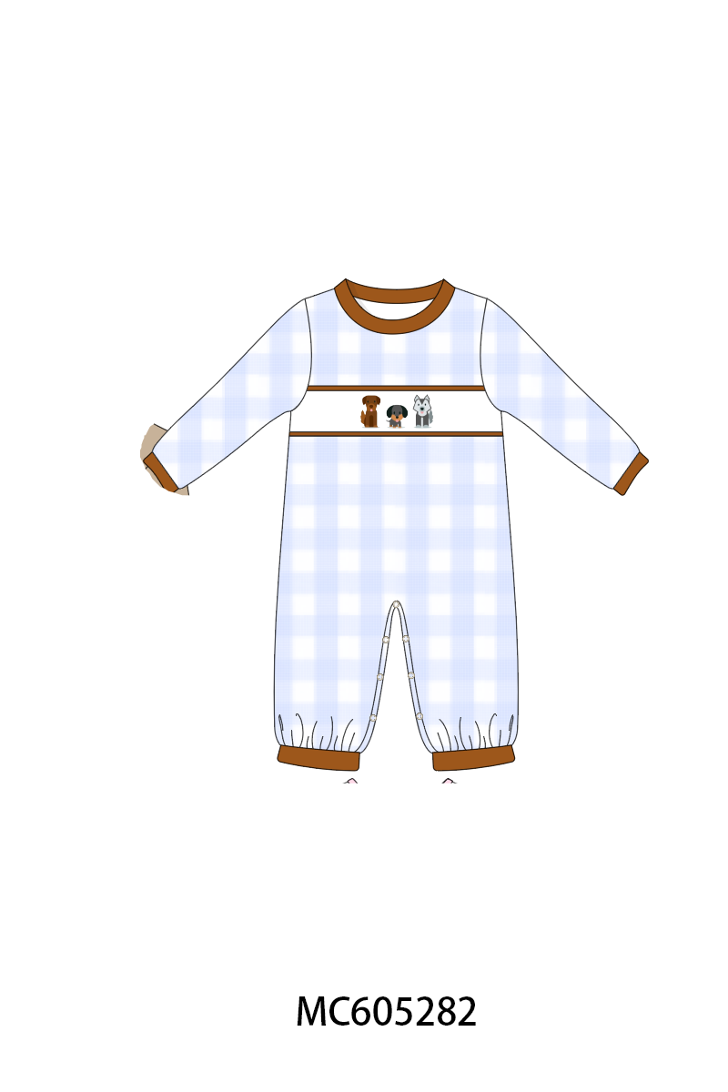 PREORDER Puppy Embroidery Floral Collection