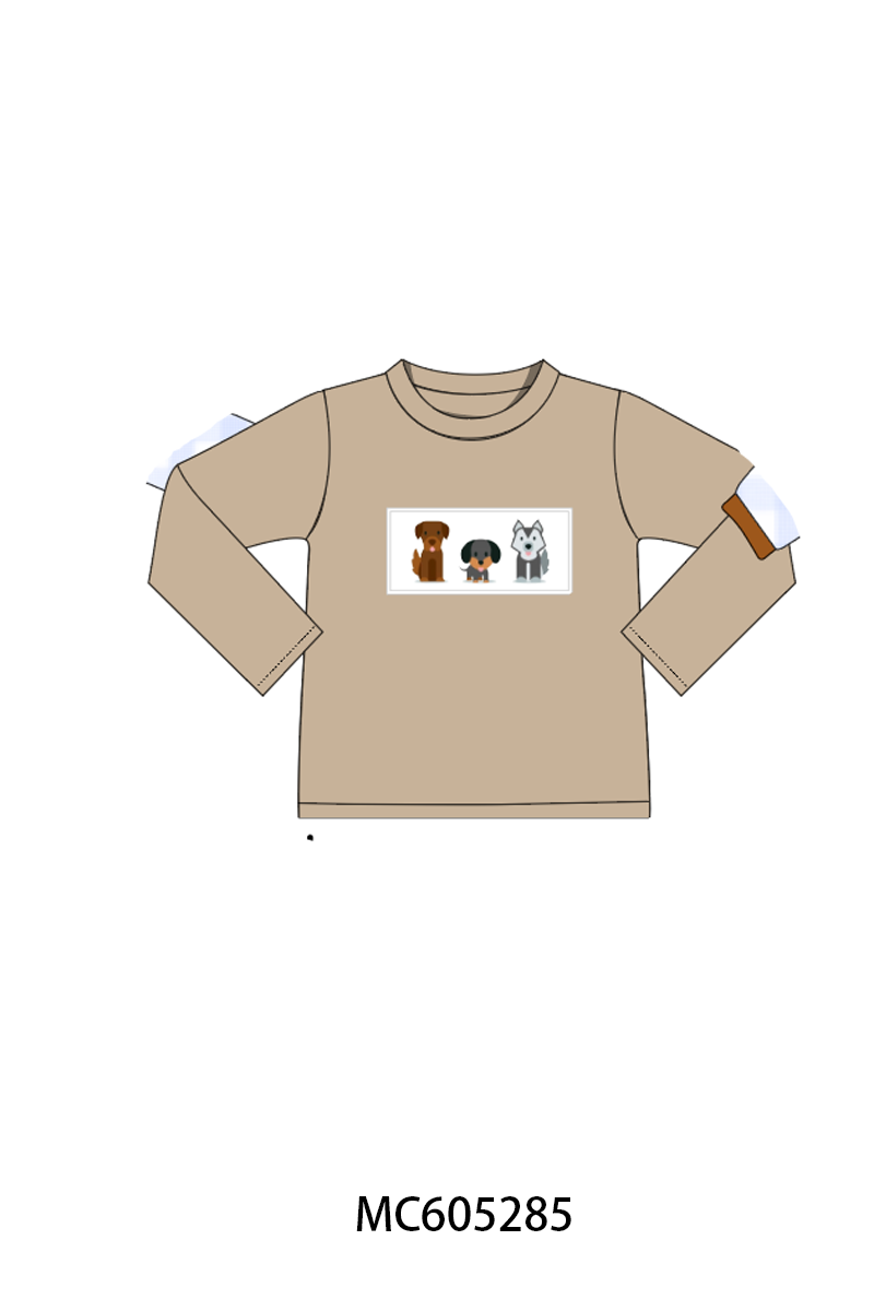 PREORDER Puppy Embroidery Floral Collection