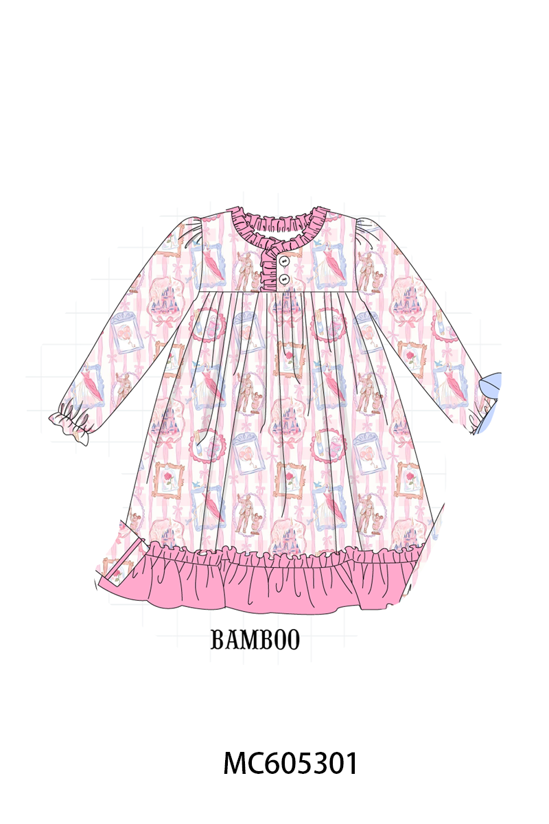 PREORDER Pink Character Castle Bamboo Collection