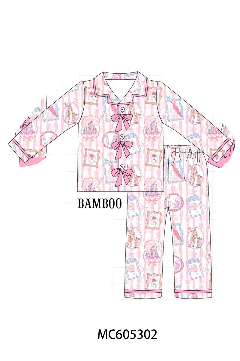 PREORDER Pink Character Castle Bamboo Collection